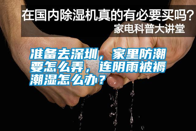 準備去深圳，家里防潮要怎么弄，連陰雨被褥潮濕怎么辦？
