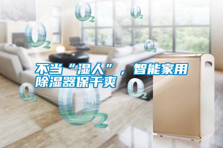 不當“濕人”，智能家用除濕器保干爽