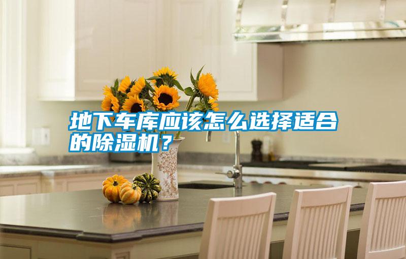 地下車庫應該怎么選擇適合的除濕機？