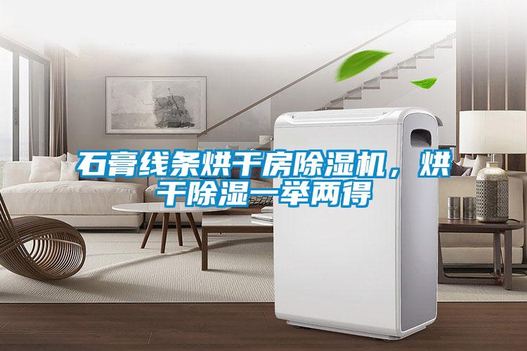 石膏線條烘干房除濕機(jī)，烘干除濕一舉兩得