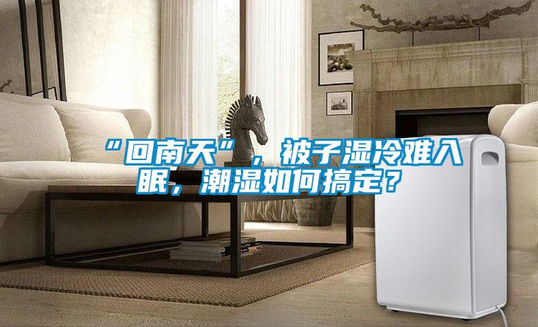 “回南天”,被子濕冷難入眠,潮濕如何搞定?