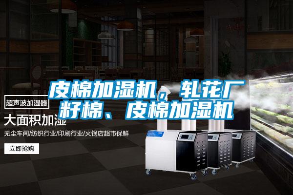 皮棉加濕機，軋花廠籽棉、皮棉加濕機