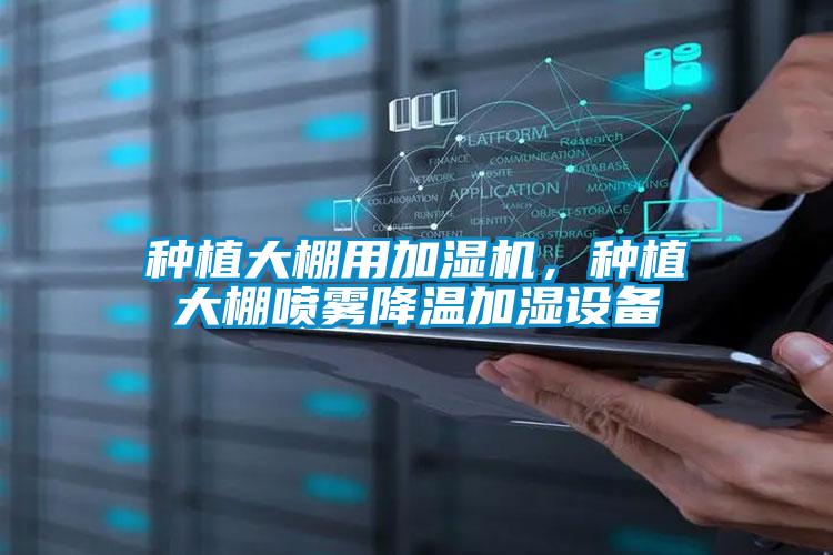 種植大棚用加濕機,種植大棚噴霧降溫加濕設備