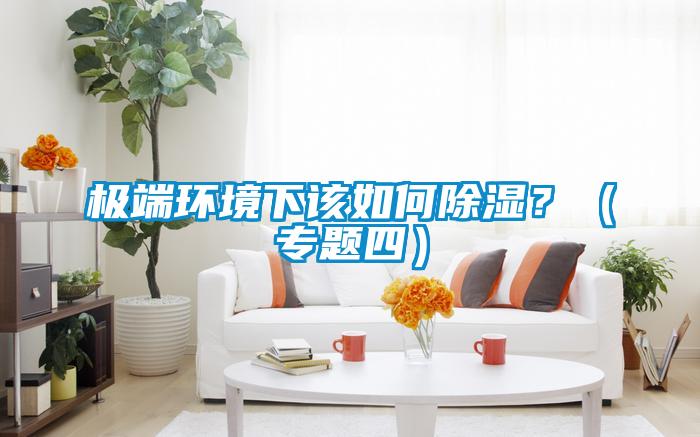 極端環(huán)境下該如何除濕？（專題四）