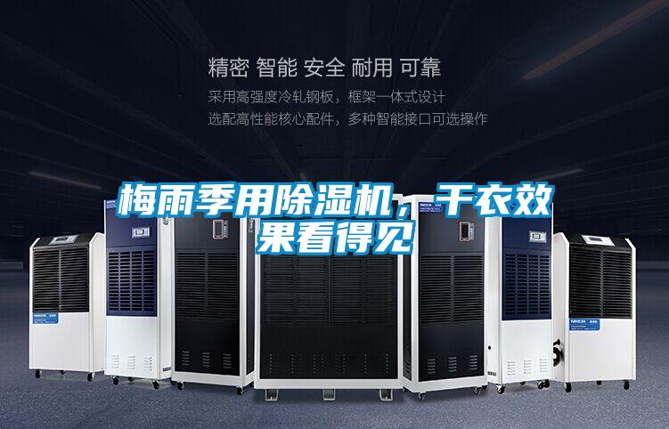 梅雨季用除濕機,干衣效果看得見