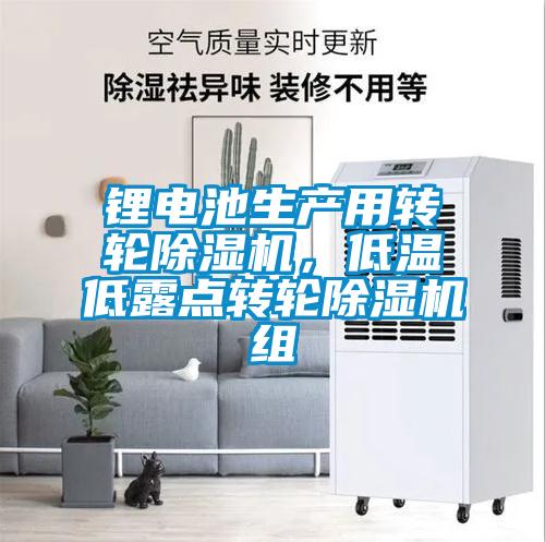 鋰電池生產(chǎn)用轉(zhuǎn)輪除濕機(jī)，低溫低露點(diǎn)轉(zhuǎn)輪除濕機(jī)組