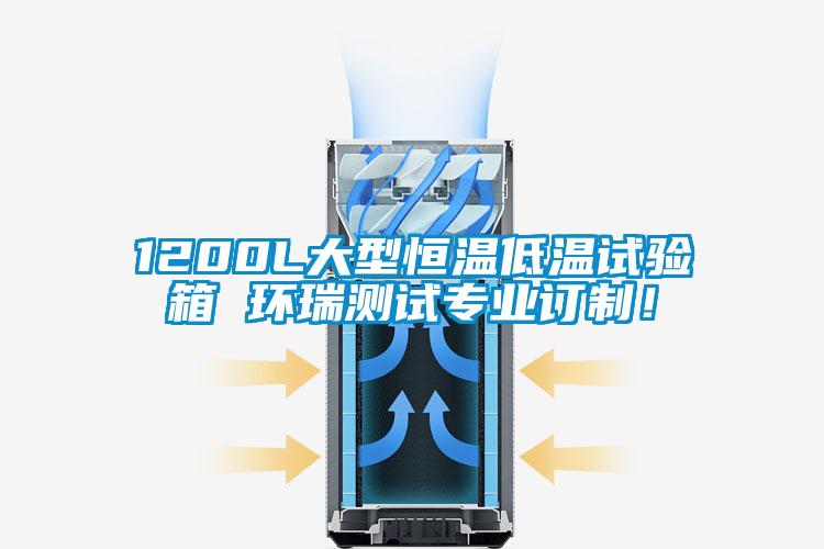 1200L大型恒溫低溫試驗箱 環瑞測試專業訂制！