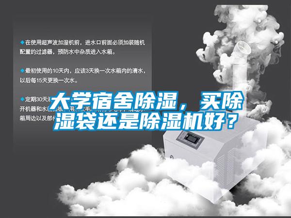 大學宿舍除濕，買除濕袋還是除濕機好？