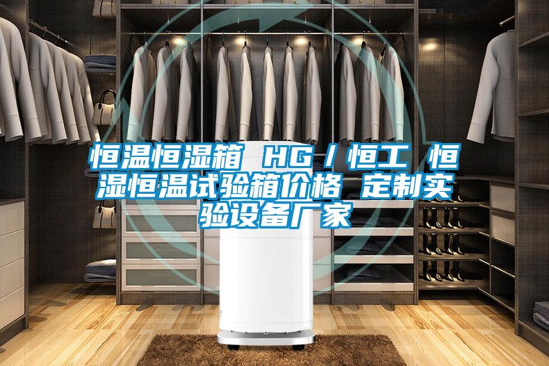 恒溫恒濕箱 HG/恒工 恒濕恒溫試驗箱價格 定制實驗設備廠家