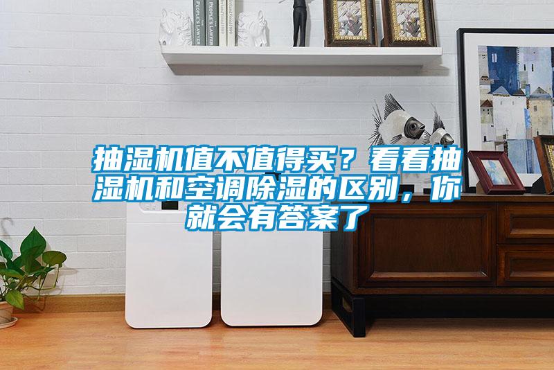 抽濕機值不值得買？看看抽濕機和空調(diào)除濕的區(qū)別，你就會有答案了