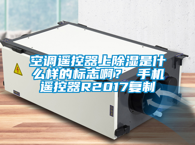 空調遙控器上除濕是什么樣的標志啊？ 手機遙控器R2017復制