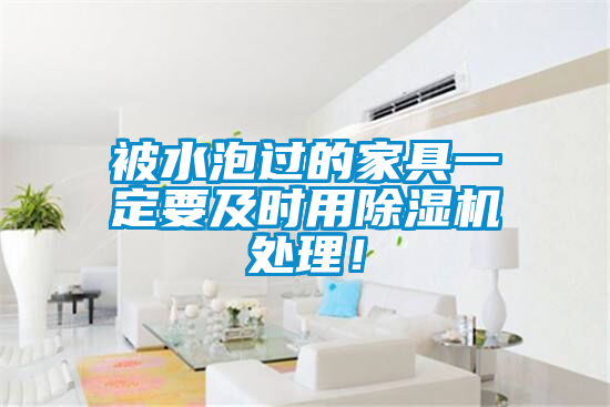 被水泡過(guò)的家具一定要及時(shí)用除濕機(jī)處理！